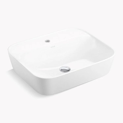 Chậu rửa treo tường 1 lỗ gắn vòi Kohler Span K-24558IN-0