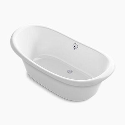 Bồn tắm đặt sàn gang tráng men 1.6m Kohler Artifacts K-21000T-0
