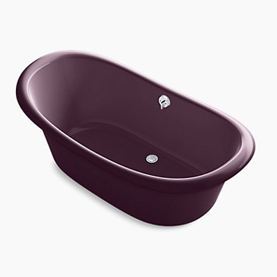 Bồn tắm đặt sàn gang tráng men 1.6m Kohler Artifacts K-21000T-PLM