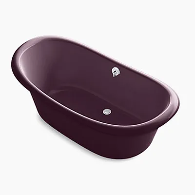 Bồn tắm đặt sàn gang tráng men 1.6m Kohler Artifacts K-21000T-PLM