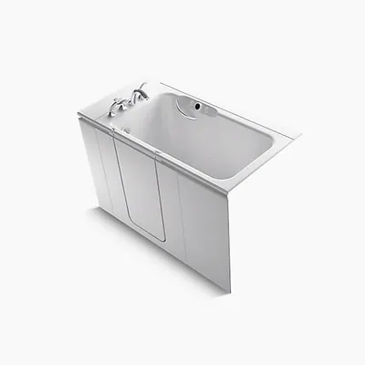 Bồn tắm thủy lực massage 1.7m cửa ra vào mở trái Kohler Belay K-156T-LCP-0