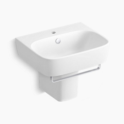Chậu rửa chân lửng, 1 lỗ gắn vòi Kohler ModernLife K-77770K-0