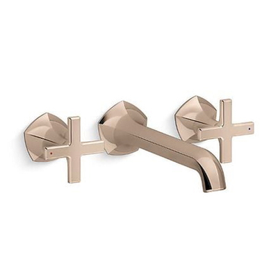 Vòi Lavabo Nóng Lạnh Âm Tường Mỹ Kohler Occasion K-EX27103T-3-RGD