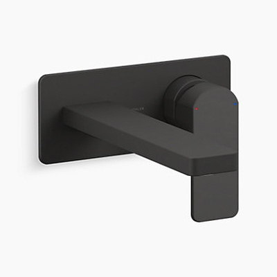 Vòi Lavabo Nóng Lạnh Âm Tường Mỹ Kohler Parallel K-22567T-B4-BL