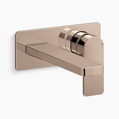 Vòi Lavabo Nóng Lạnh Âm Tường Mỹ Kohler Parallel K-22567T-B4-RGD