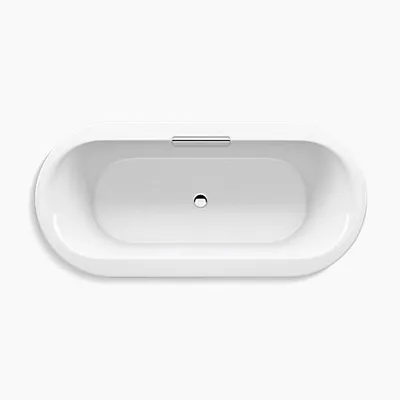 Bồn tắm đặt sàn gang tráng men 1.7m Kohler Volute K-99311T-0