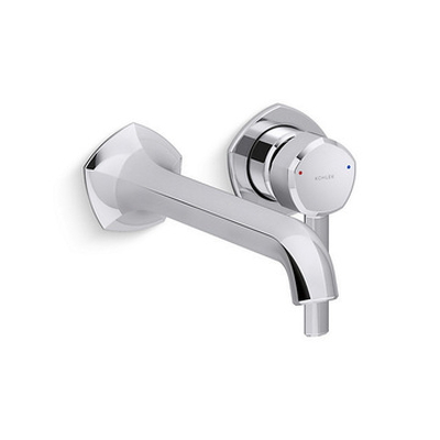 Vòi Lavabo Âm Tường Mỹ Kohler Occation K-EX27102T-4-CP