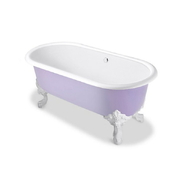 Bồn tắm đặt sàn gang tráng men 1.7m Kohler Cleo K-11195T-RT