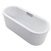 Bồn tắm đặt sàn gang tráng men 1.8m Kohler Volute K-99718T-0