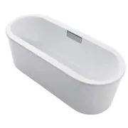Bồn tắm đặt sàn gang tráng men 1.8m Kohler Volute K-99718T-FD-0