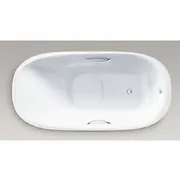 Bồn tắm đặt sàn hình bầu dục 1.8m Kohler Karess K-23045T-0