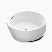 Bồn tắm đặt sàn hình tròn 1.5m Kohler Evok K-18353T-0