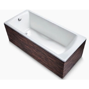 Bồn tắm gang tráng men đặt sàn yếm gỗ 1.7m Kohler Biove K-99205T-C36