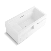 Bồn tắm góc phải 1.7m kèm bộ xả tích hợp Kohler ALEUTIAN 2.0 K-24460T-FD-0