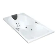 Bồn tắm thủy lực massage 1.8m hình chữ nhật Kohler EVORA K-18748X-0