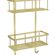 Kệ để đồ 2 tầng màu vàng Ecobath EC4068-2BG