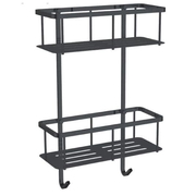 Kệ để đồ 2 tầng màu đen Ecobath EC4068-2MB