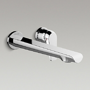 Vòi Lavabo Nóng Lạnh Âm Tường Mỹ Kohler Avid K-97358T-B4-CP