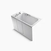 Bồn tắm thủy lực massage 1.7m cửa ra vào mở trái Kohler Belay K-156T-LCP-0