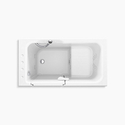 Bồn tắm thủy lực massage 1.5m cửa mở bên trái Kohler Belay K-23769T-LCP-0