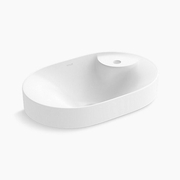 Chậu rửa đặt bàn có lỗ gắn vòi Kohler Chalice K-31705T-1-0