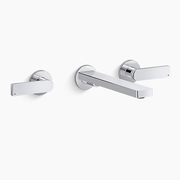 Vòi Lavabo Nóng Lạnh Âm Tường Mỹ Kohler Composed K-73067T-B4-CP