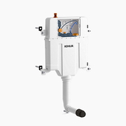 Két nước âm tường nén khí Kohler K-78077T-PNE-NA