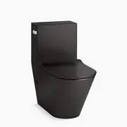 Bồn Cầu Một Khối Nắp Êm Màu Đen Brazin Kohler K-EX22378T-SL-HB1