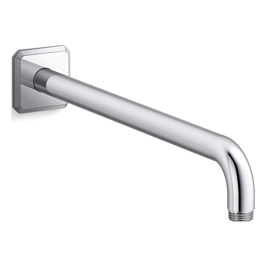 Thanh nối bát sen đế vuông gắn tường màu chrome Kallista P32963-00-CP