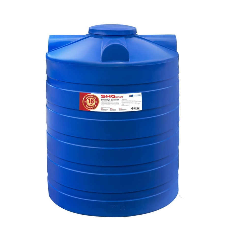 Bồn Nước Nhựa Đứng Sơn Hà Xanh SHG D1000L