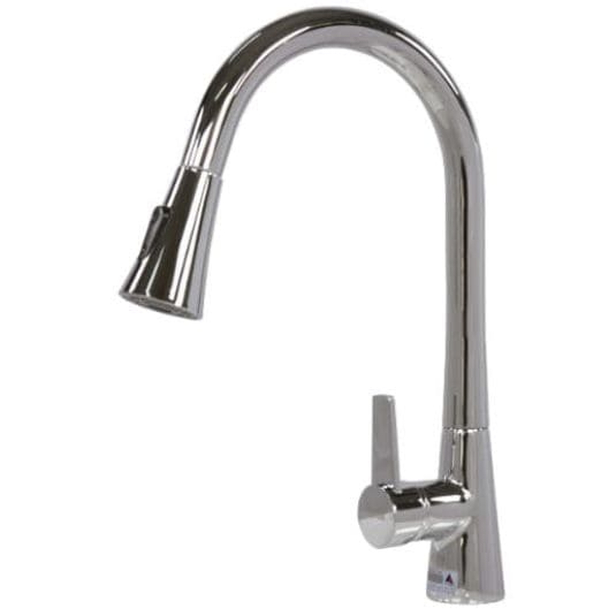 Vòi chậu rửa bát nóng lạnh dây rút Selta SS-122