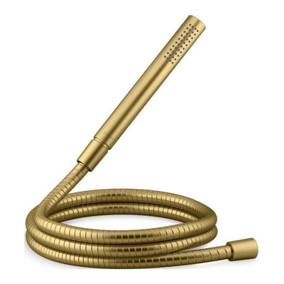 Bộ dây bát sen tắm cầm tay tròn màu đồng Kallista P32964-00-2MB