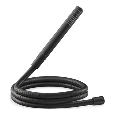 Bộ dây bát sen tắm cầm tay tròn màu đen Kallista P32964-00-BL