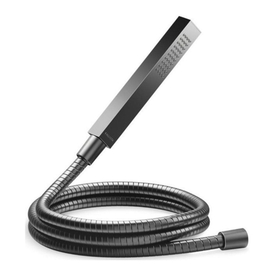 Bộ dây bát sen tắm cầm tay vuông màu đen Kallista P32965-00-BGP