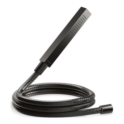 Bộ dây bát sen tắm cầm tay vuông màu đen Kallista P32965-00-PGP