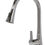 Vòi chậu rửa bát nóng lạnh dây rút Selta SS-122