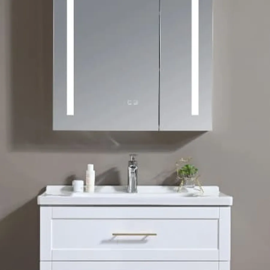 Bộ tủ phòng tắm nhựa PVC cao cấp SELTA ST5678W