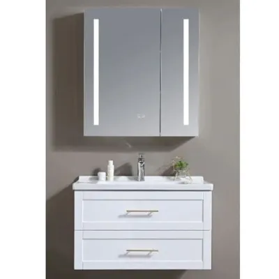 Bộ tủ phòng tắm nhựa PVC cao cấp SELTA ST5678W