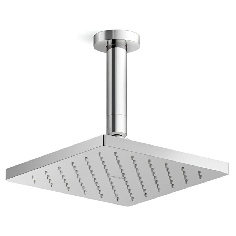 Bát sen tắm phun mưa hiện đại vuông 7" màu chrome Kallista P33298-00-CP