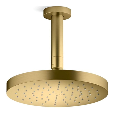 Bát sen tắm phun mưa hiện đại tròn 7" màu đồng Kallista P33297-00-2MB