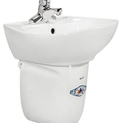Chậu lavabo treo tường chân lửng Selta ST096