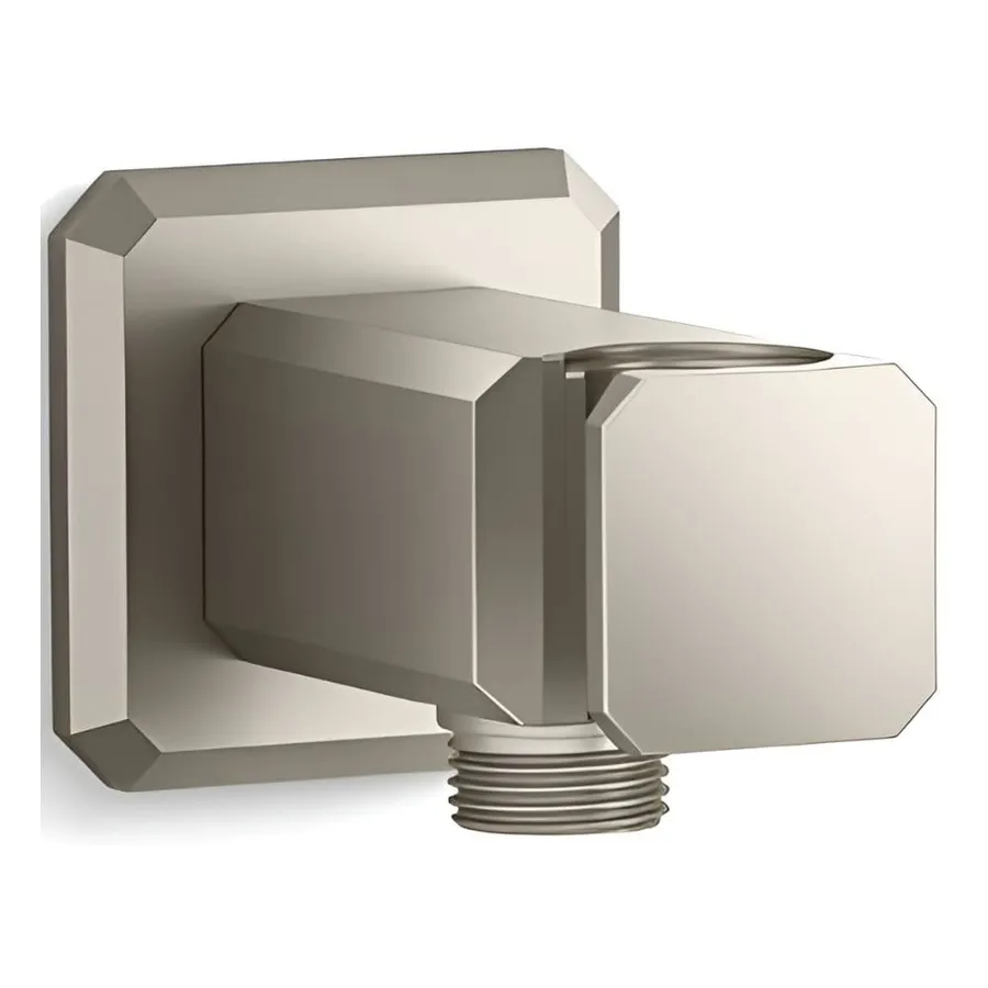 Giá đỡ vuông tích hợp đầu cấp nước màu nickel Kallista P33385-00-BN