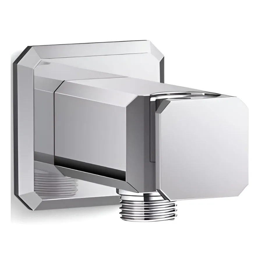 Giá đỡ vuông tích hợp đầu cấp nước màu chrome Kallista P33385-00-CP