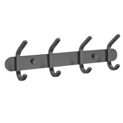 Móc áo 4 vấu màu đen Ecobath EC2038-4MB