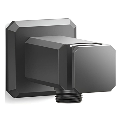 Giá đỡ vuông tích hợp đầu cấp nước màu đen Kallista P33385-00-BGP