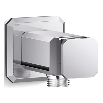 Giá đỡ vuông tích hợp đầu cấp nước màu chrome Kallista P33385-00-CP