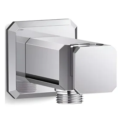 Giá đỡ vuông tích hợp đầu cấp nước màu chrome Kallista P33385-00-CP