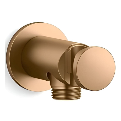 Giá đỡ tròn tích hợp đầu cấp nước màu đồng Kallista P33386-00-BLH