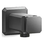 Giá đỡ vuông tích hợp đầu cấp nước màu đen Kallista P33385-00-BGP