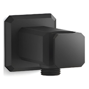 Giá đỡ vuông tích hợp đầu cấp nước màu đen Kallista P33385-00-BL